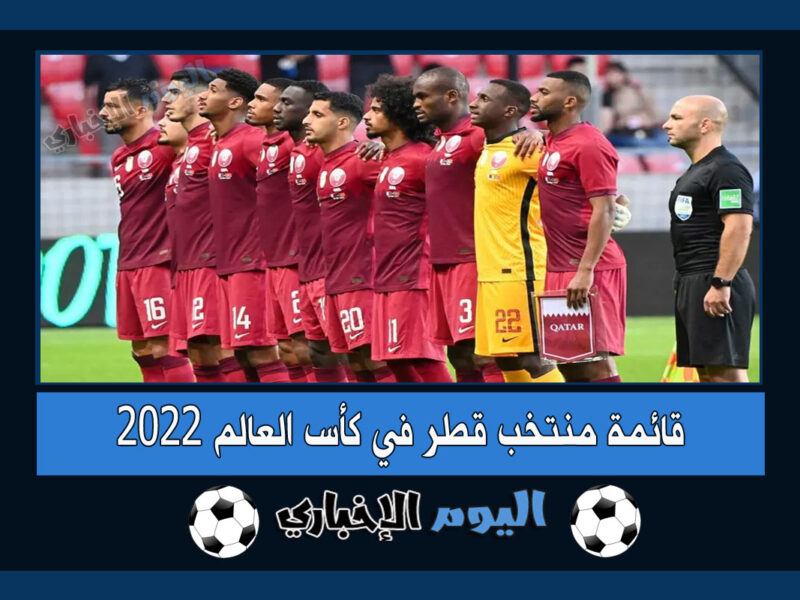 رسمياً اسماء اللاعبين في قائمة منتخب قطر في كأس العالم 2022
