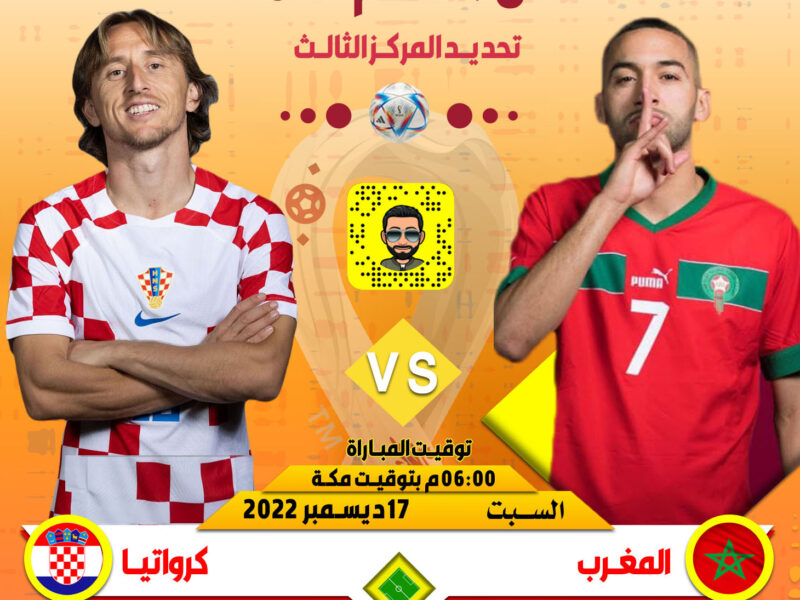 هل مباراة المغرب وكرواتيا منقولة مجاناً اليوم على قنوات بي إن سبورت المفتوحة وكذلك قنوات الكأس؟