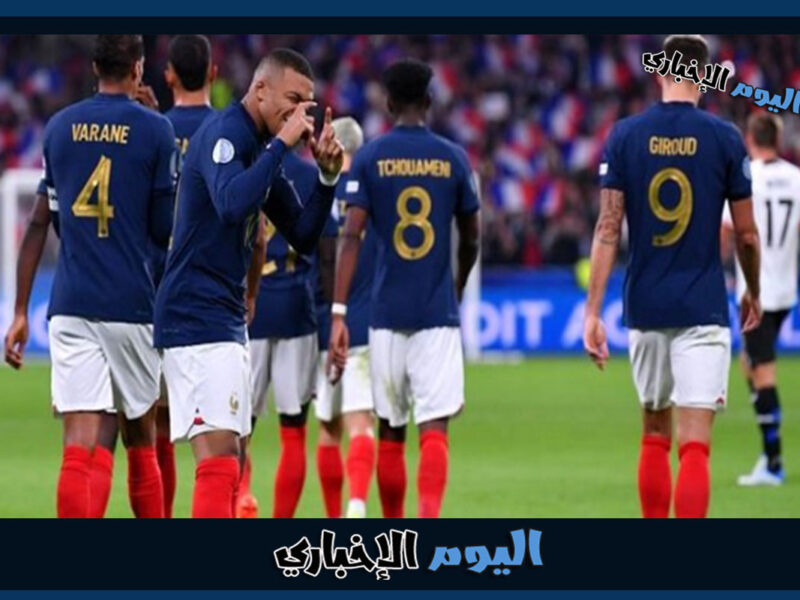 تشكيلة فرنسا ضد الارجنتين في مباراة نهائي كأس العالم 2022 مونديال قطر